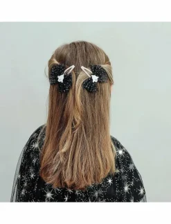 2 Clic Clacs - Ghost Tulle Halloween - Hårklämmor
