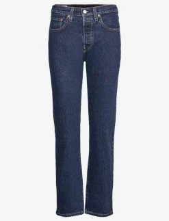 501 CROP SALSA STONEWASH - Straight jeans