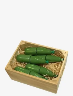 5 cucumbers with magnet in a box - Leksaksmat & Leksakstårtor