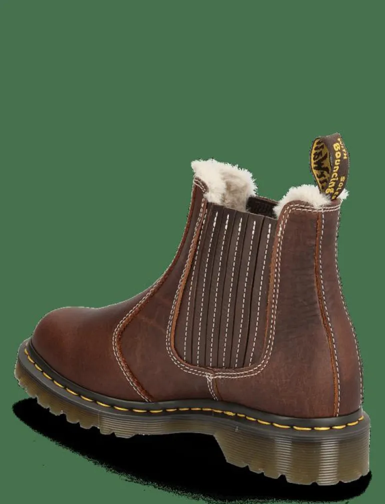 2976 Leonore Ii Dark Brown Grizzly - Platta ankelboots