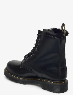 1460 Serena Dark Grey Atlas - Platta ankelboots