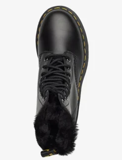 1460 Serena Dark Grey Atlas - Platta ankelboots