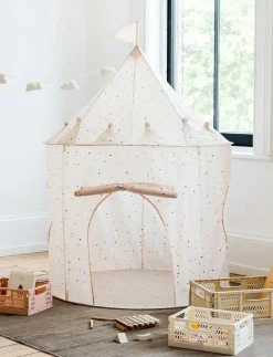 3 Sprouts Play tent, Terrazzo Almond - Lektält