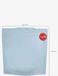 3 Sprouts Sandwich Bag (2 pack), Lion/Blue - Lunchlådor
