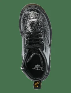 1460 T Black+Silver Nebula Glitter - Stövlar & Kängor