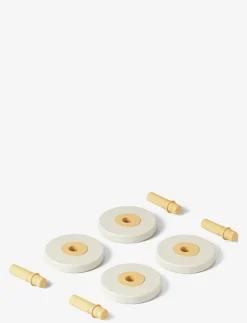 4 x Foam wheels - Motorikleksak