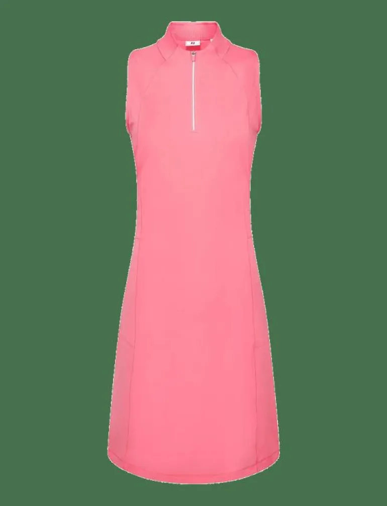 1/4 Zip Sleeveless Dress - Klänningar