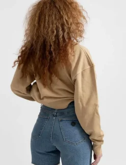 A CLAUDIA CUT OFF GEORGIA - Jeansshorts