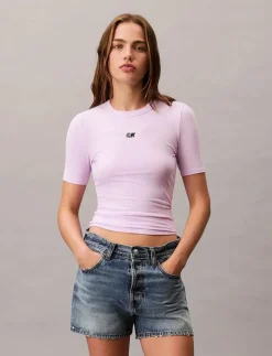 A- Modal Rib Tee (essential) - T-shirts