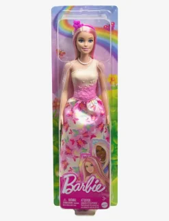 A Touch of Magic Royal Doll, Pink & Blonde Hair, Butterfly-Print Skirt - Dockor