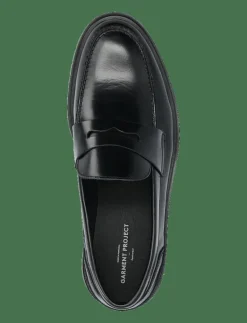Aaron Penny Loafer - Black Polido - Loafers