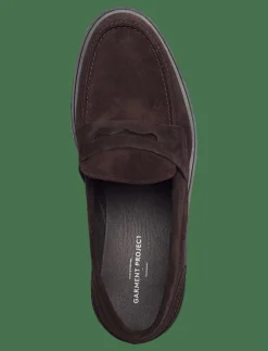 Aaron Penny Loafer - Brown Suede - Loafers