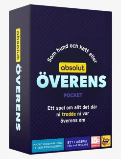Absolut Överens Pocket - Spel & pussel