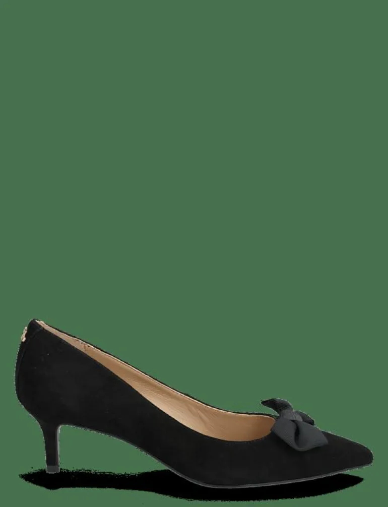 Adrienne Bow-Trim Suede Pump - Klassiska pumps