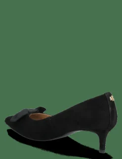 Adrienne Bow-Trim Suede Pump - Klassiska pumps
