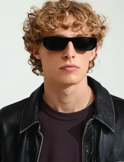 AINSLEY sunglasses black - Fyrkantiga