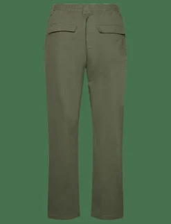 AKJAN COTTON PLEAT ELA PANTS - Casual byxor
