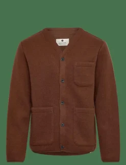 AKSIGURD BOILED WOOL OVERSHIRT - Koftor
