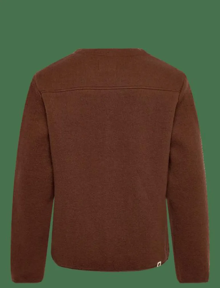 AKSIGURD BOILED WOOL OVERSHIRT - Koftor