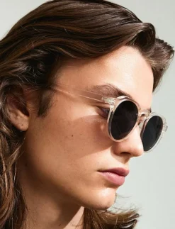 ALEJANDRA sunglasses crystal - Round Frame