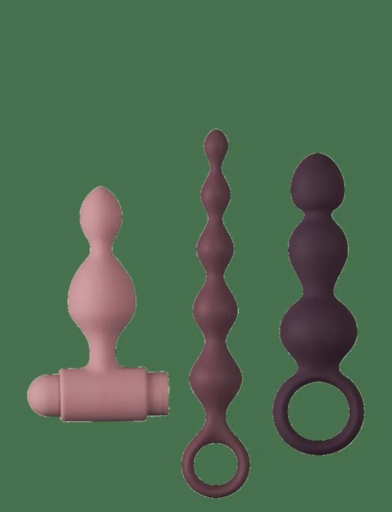 Amaysin Playful Butt Plug Set - Geishakulor & knipkulor