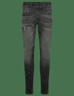 ANBASS Trousers SLIM AGED - Slim jeans