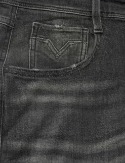 ANBASS Trousers SLIM AGED - Slim jeans