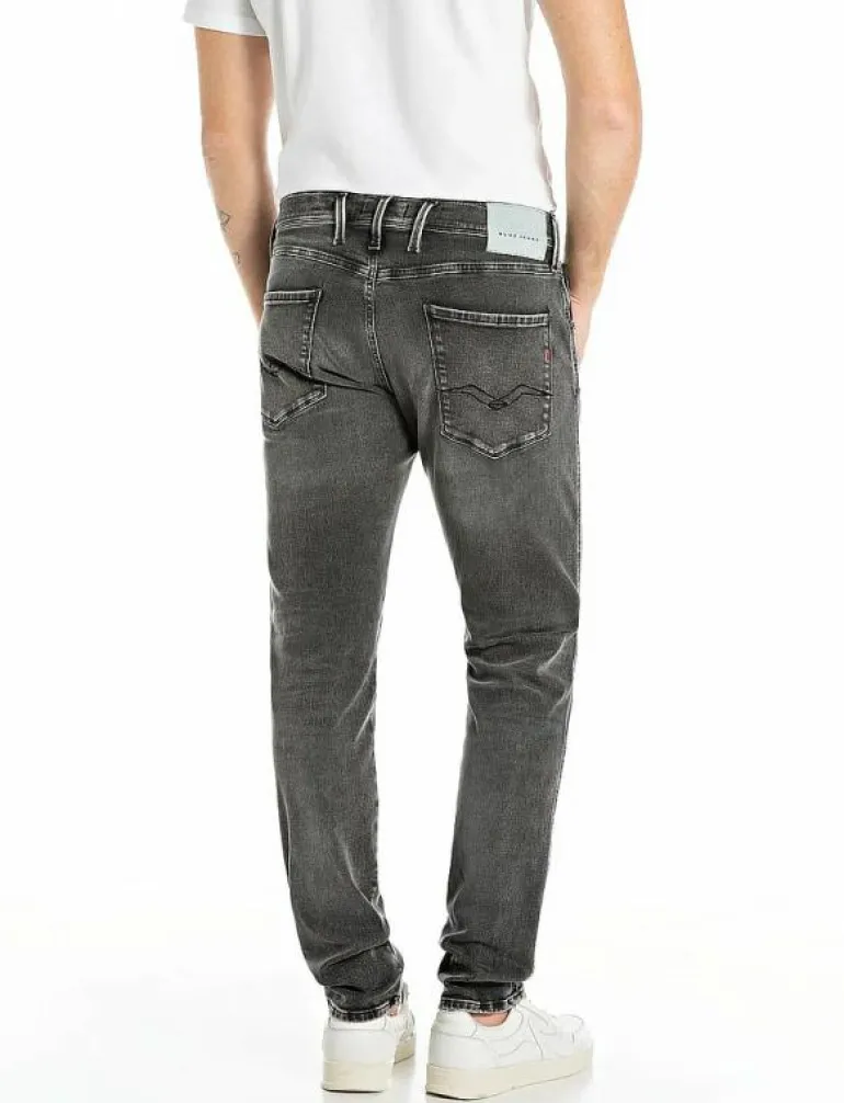 ANBASS Trousers SLIM HYPERFLEX ORIGINAL - Regular jeans