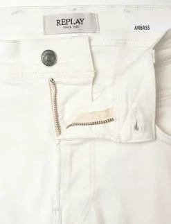 ANBASS Trousers SLIM Hyperflex Colour XLite - Slim jeans