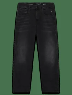ANBASS Trousers SLIM Hyperflex Dust - Slim jeans