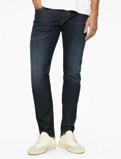 ANBASS Trousers SLIM Hyperflex Dust - Slim jeans