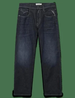 ANBASS Trousers SLIM Hyperflex Dust - Slim jeans