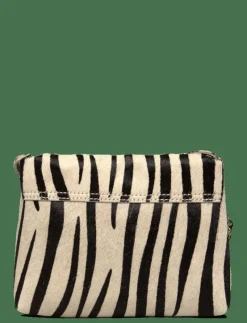 Animal print leather bag - Axelremsväska