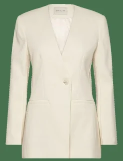 Anisa collarless fitted blazer - Enkelknäppta kavajer