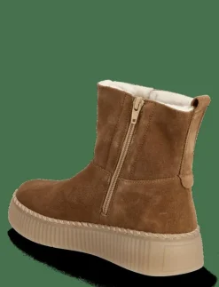 Ankle boot, warmlining - Platta ankelboots