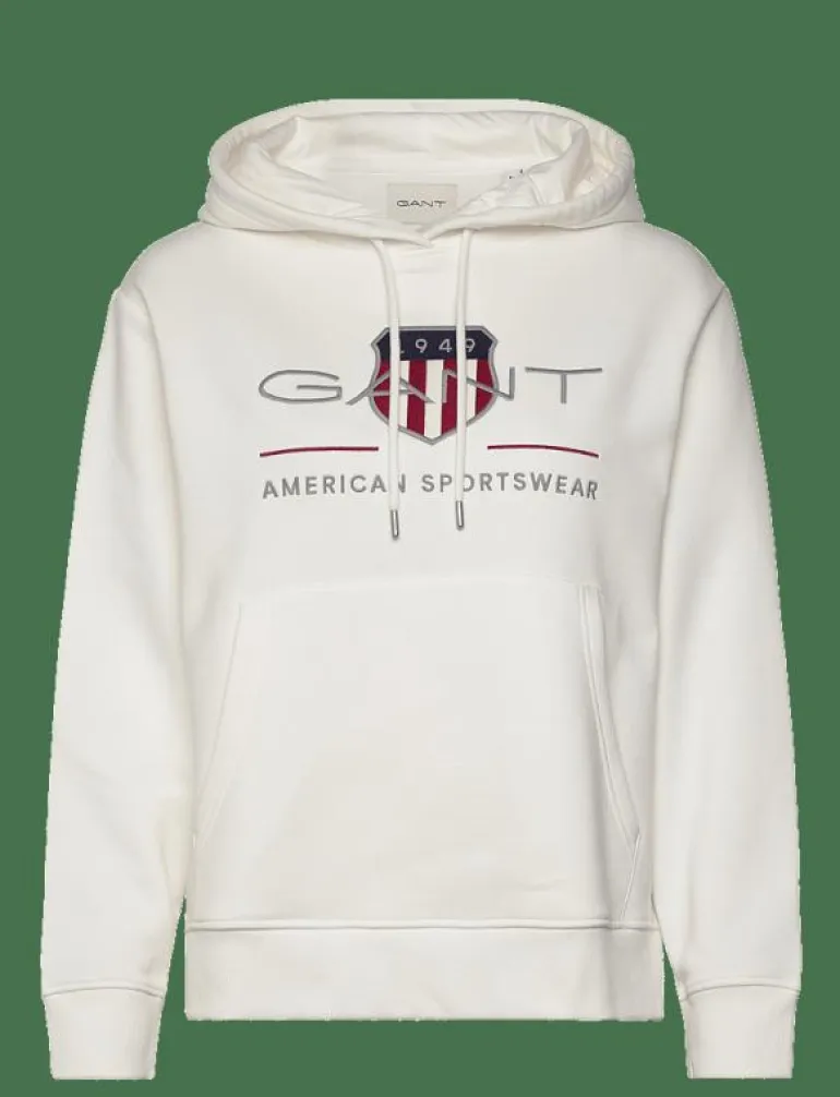 ARCHIVE SHIELD HOODIE - Huvtröjor