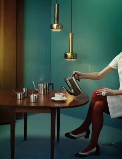 Arne Jacobsen tekanna 1.25 l. steel - Tekannor
