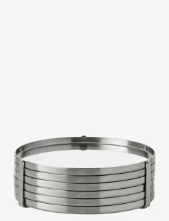 Arne Jacobsen underlägg Ø 8.5 cm steel - Serveringstillbehör