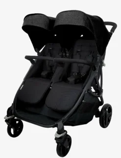 Asalvo Stroller Double Bro, Black - Barnvagnar