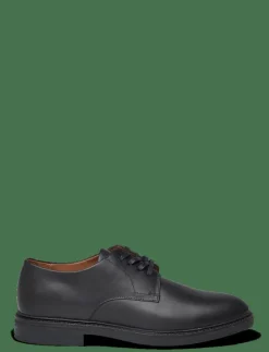 Asher Burnished Leather Derby Shoe - Derbyskor