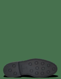 Asher Burnished Leather Derby Shoe - Derbyskor