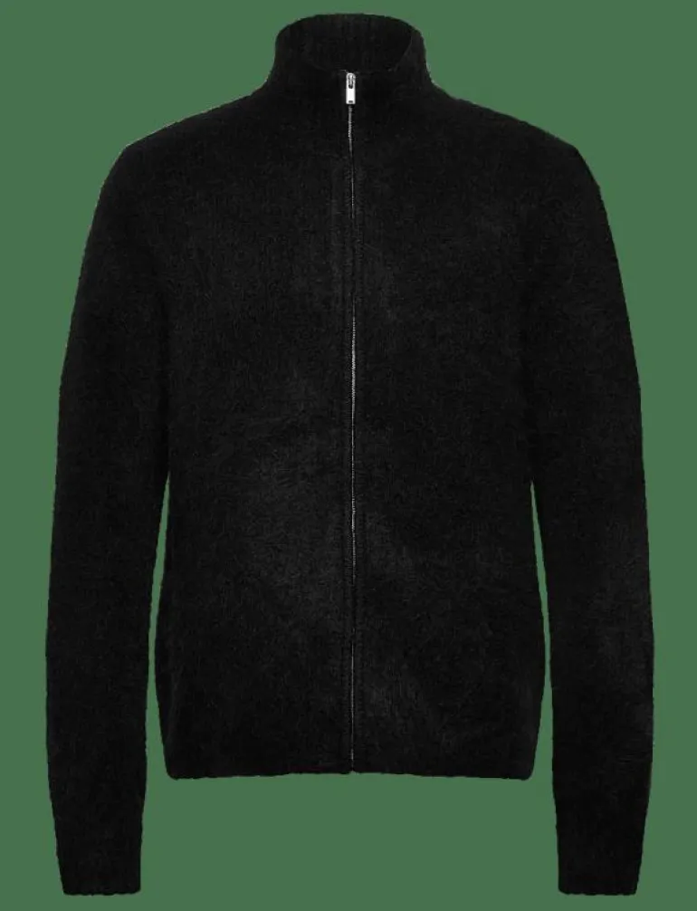 Atlantic Hairy Zip Cardigan - Full Zip tröjor