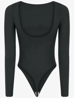 Ava Scoop Back Bodysuit, Thong - Jumpsuits & Bodies