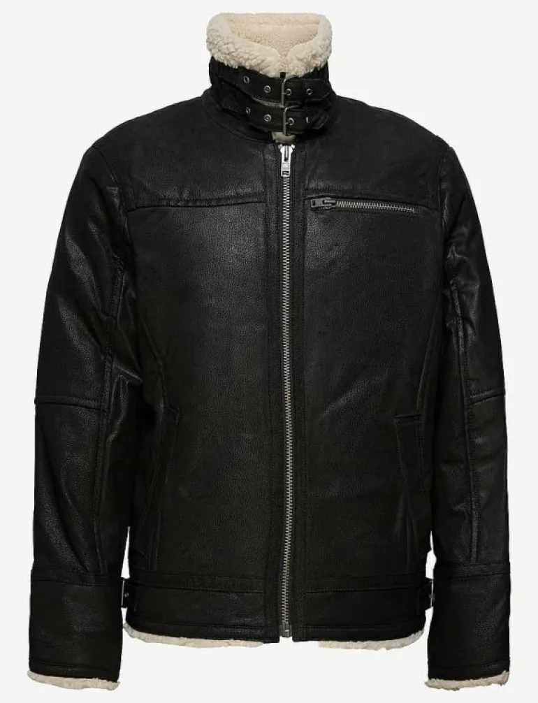 Axel Classic Pile Suede Jacket - Fodrade jackor