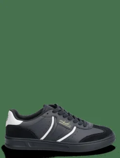 B4 EMBOSSED LTHR / SUEDE - Låga sneakers