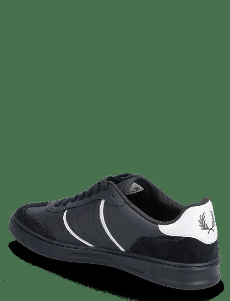 B4 EMBOSSED LTHR / SUEDE - Låga sneakers