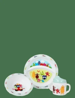 Babblarna, 3-set plate,bowl,mug - Serveringsset