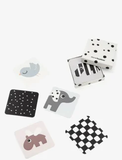 Baby contrast card 10-pack Deer friends Colour mix - Interaktiva leksaker