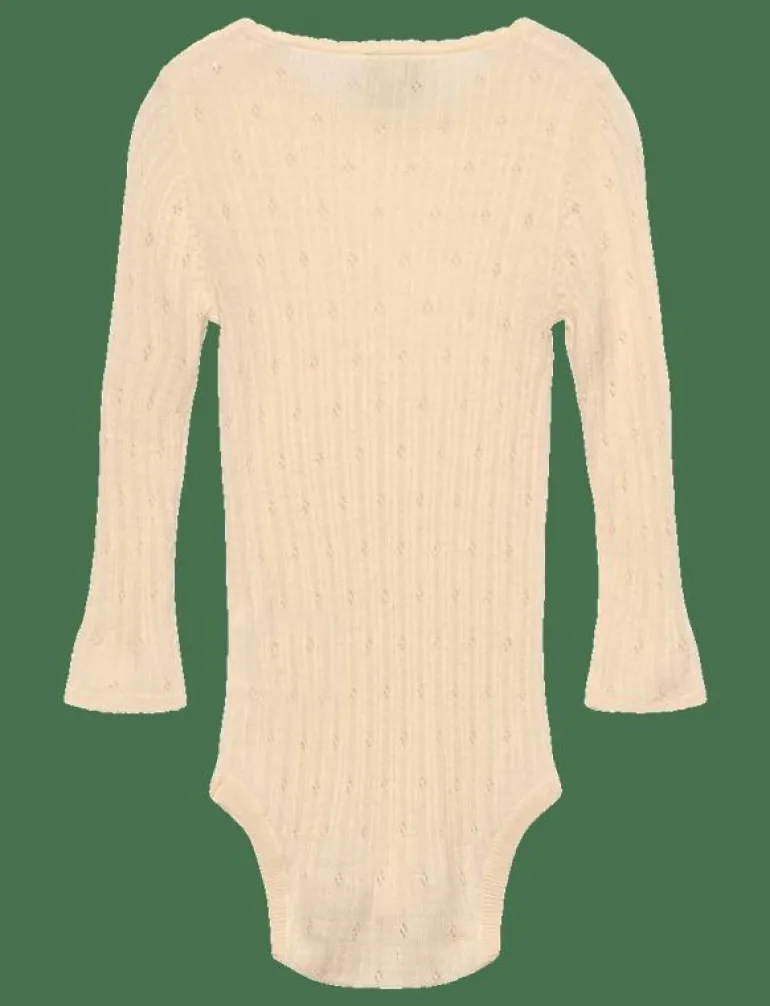 Baby Pointelle Body - Långärmad body