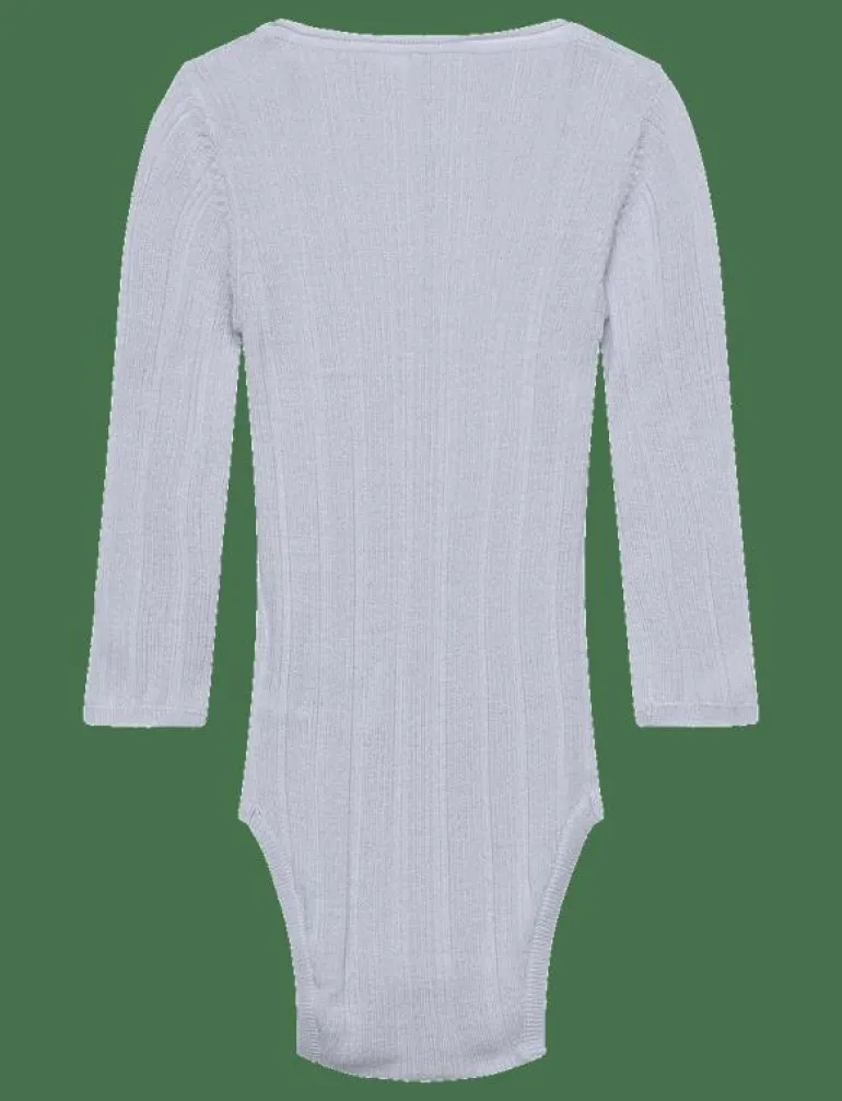Baby Rib Body - Långärmad body